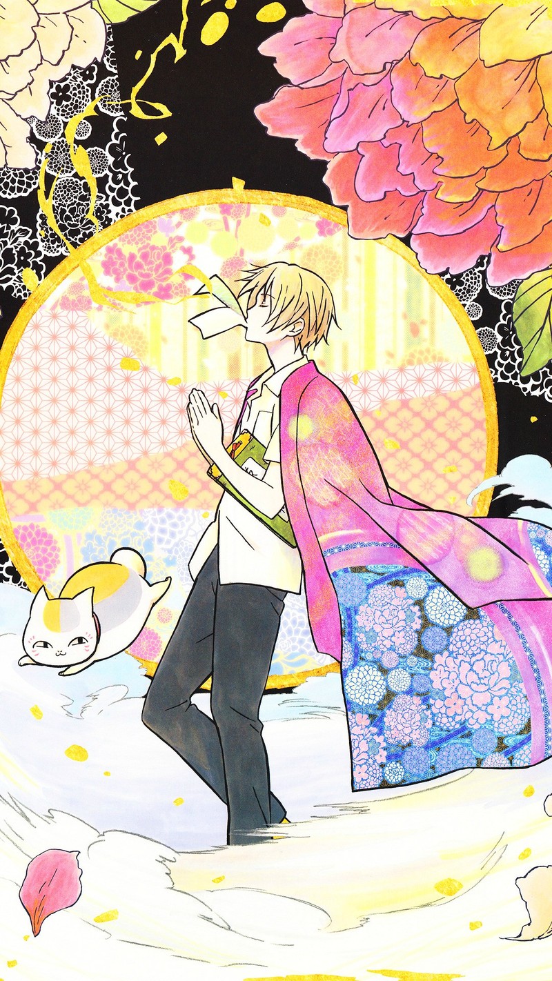 分享一组夏目友人帐的手机壁纸。愿每个人都能被这个世界温柔善待！高清无水印