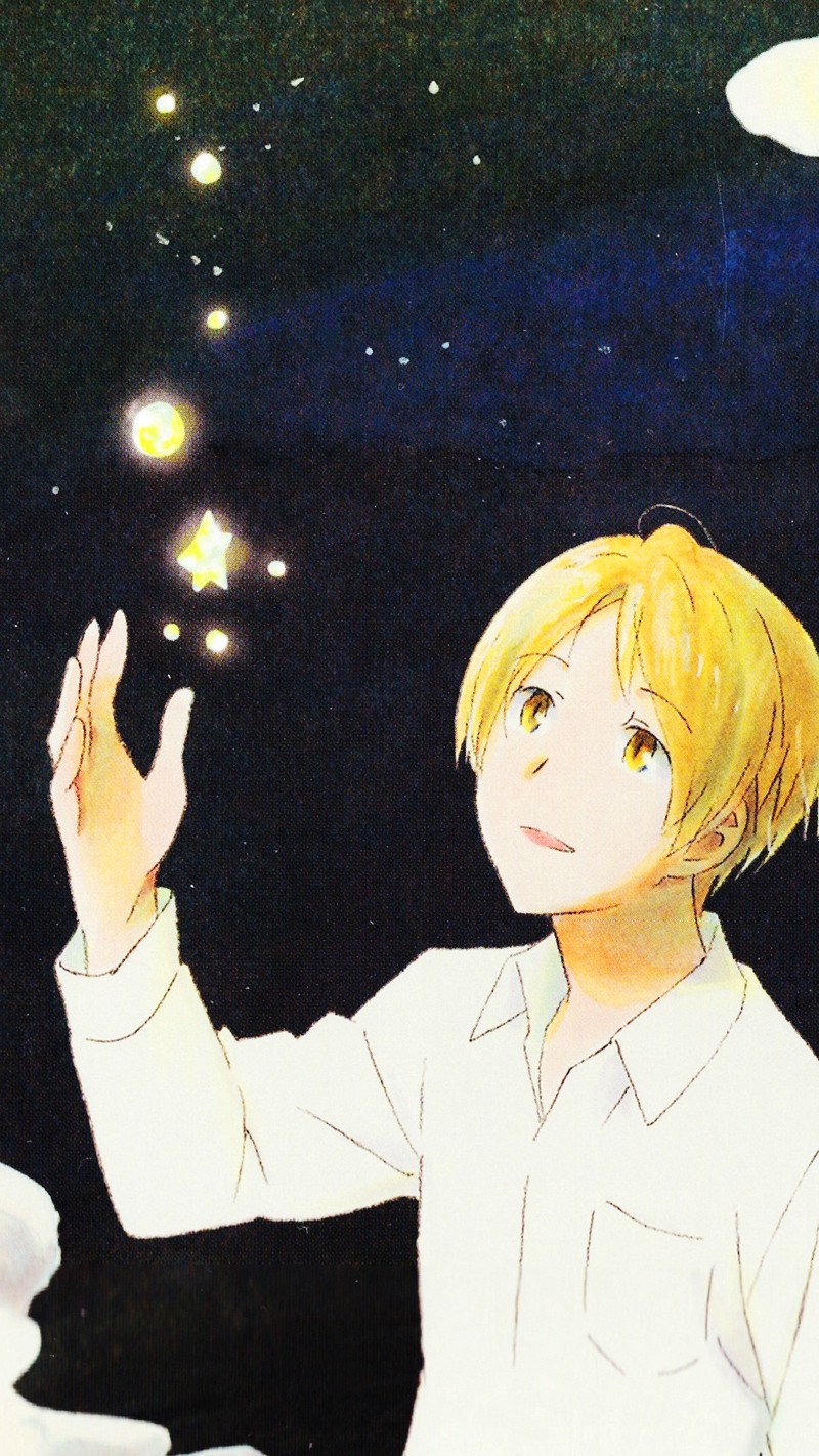 分享一组夏目友人帐的手机壁纸。愿每个人都能被这个世界温柔善待！高清无水印
