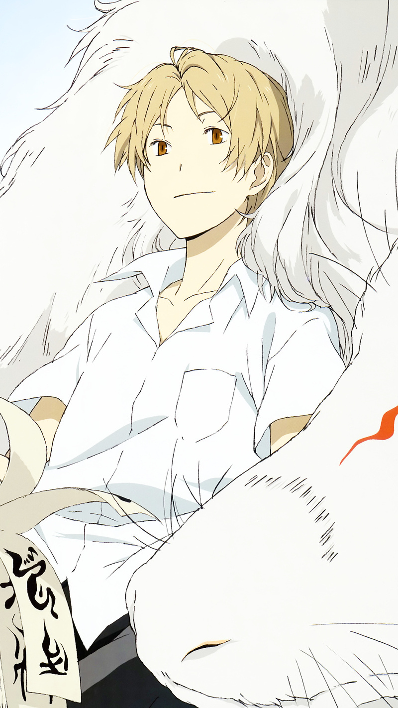 分享一组夏目友人帐的手机壁纸。愿每个人都能被这个世界温柔善待！高清无水印