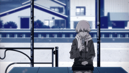 二次元雪景，最美不过二次元[心]