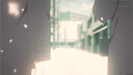 二次元雪景，最美不过二次元[心]