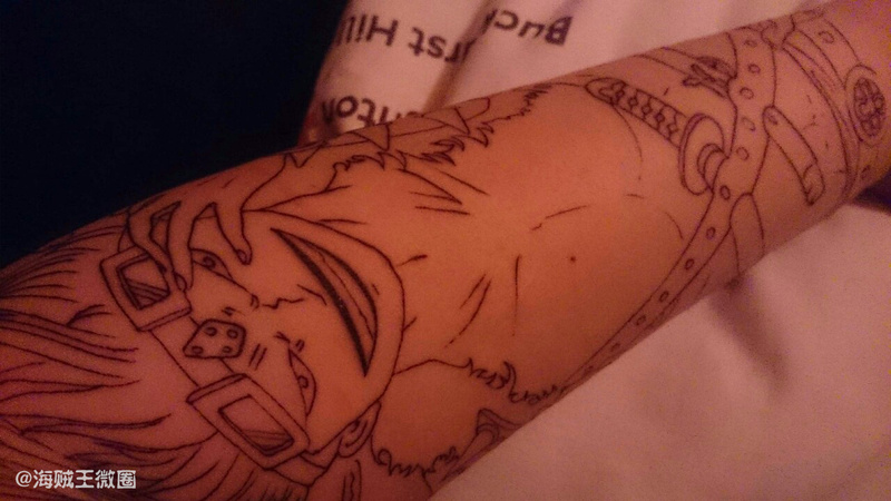 #海贼王# 这手臂不得了，值4亿7000万贝里！（图自Yohohoskulljoke）