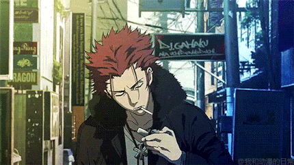 #周防尊# 再也无法看到那漂亮的红色了。