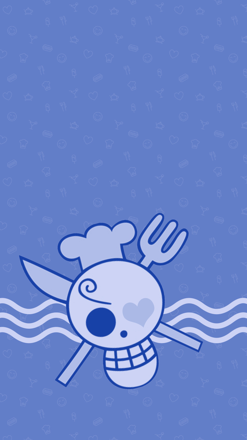 分享一组#海贼王#的手机壁纸。你还记得插图代表的意义吗？