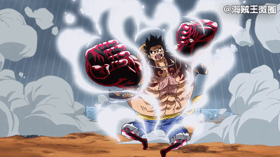 #海贼王#猿王，蛇炮，四挡霸气震四方！