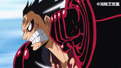 #海贼王#猿王，蛇炮，四挡霸气震四方！