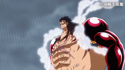 #海贼王#猿王，蛇炮，四挡霸气震四方！