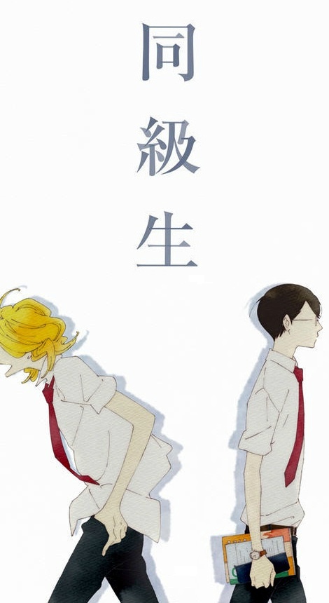 分享一组#同级生#的手机壁纸，剧场版动画2月20日上映，A-1 Pictures制作。