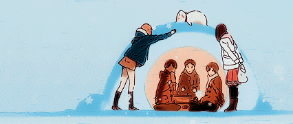 只要明天还在 
我就不会悲哀 
冬雪终会悄悄融化 
春雷定将滚滚而来