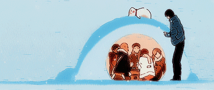 只要明天还在 
我就不会悲哀 
冬雪终会悄悄融化 
春雷定将滚滚而来