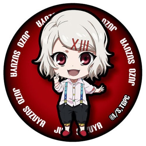 一组东京食尸鬼官方的Q版头像 白金木漫画造型登场！！眼罩上面的图案是一只蜈蚣哦