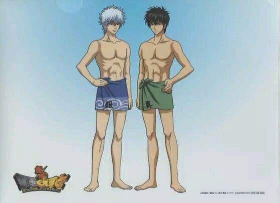 银时和土方的身材完全一样，银时却重一公斤？谁知道？自古评论出真相~