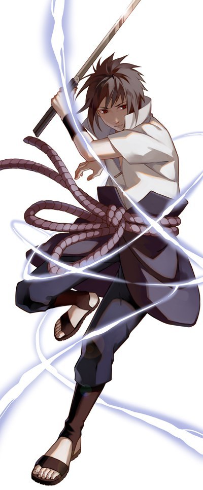 一组#火影忍者# 人物系列插画，画风好赞，美腻了~[心]