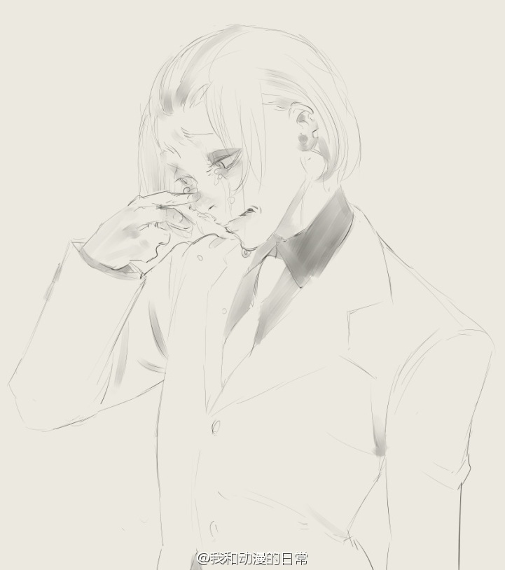 今天是动漫东京食尸鬼的角色--纳基（啼）的生日。一个爱哭鬼，壁虎死后比谁都悲伤。