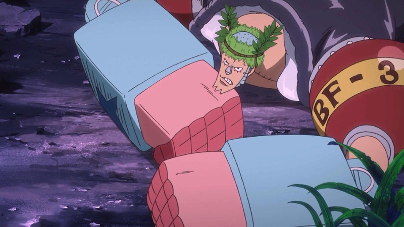 #海贼王#  船大工的伪装技能我给10分。