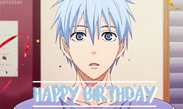 「虽然我是影子，但是光越强影就越浓。— #黑子的篮球##语录#」1.31#黑子哲也# 生日贺！祝小黑子生快。