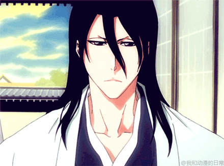 #朽木白哉# 还有人记得他吗？早期的“面瘫男神”[笑cry]性格冷静、少言寡语，使用的斩魄刀千本樱如同漫天散落的樱花。今天也是他的生日哦，一起祝他生日快乐吧！！