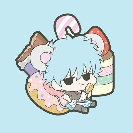 分享一组#银魂# 的Q版头像。高清无水印，喜欢就转走吧！！