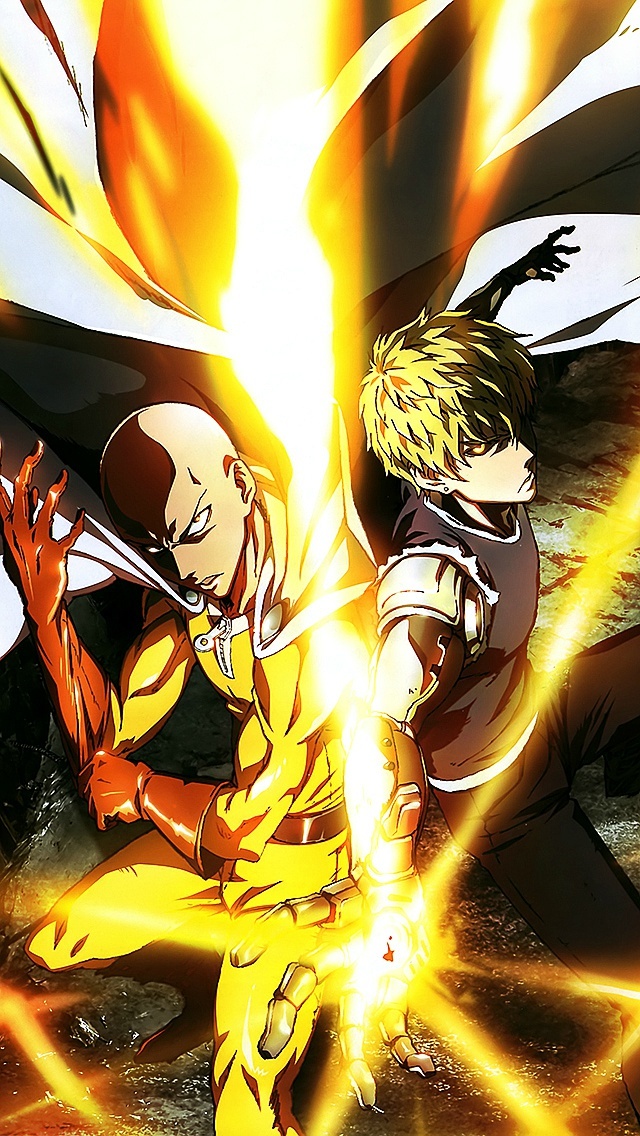 分享一组#一拳超人#手机壁纸，喜欢的转走。