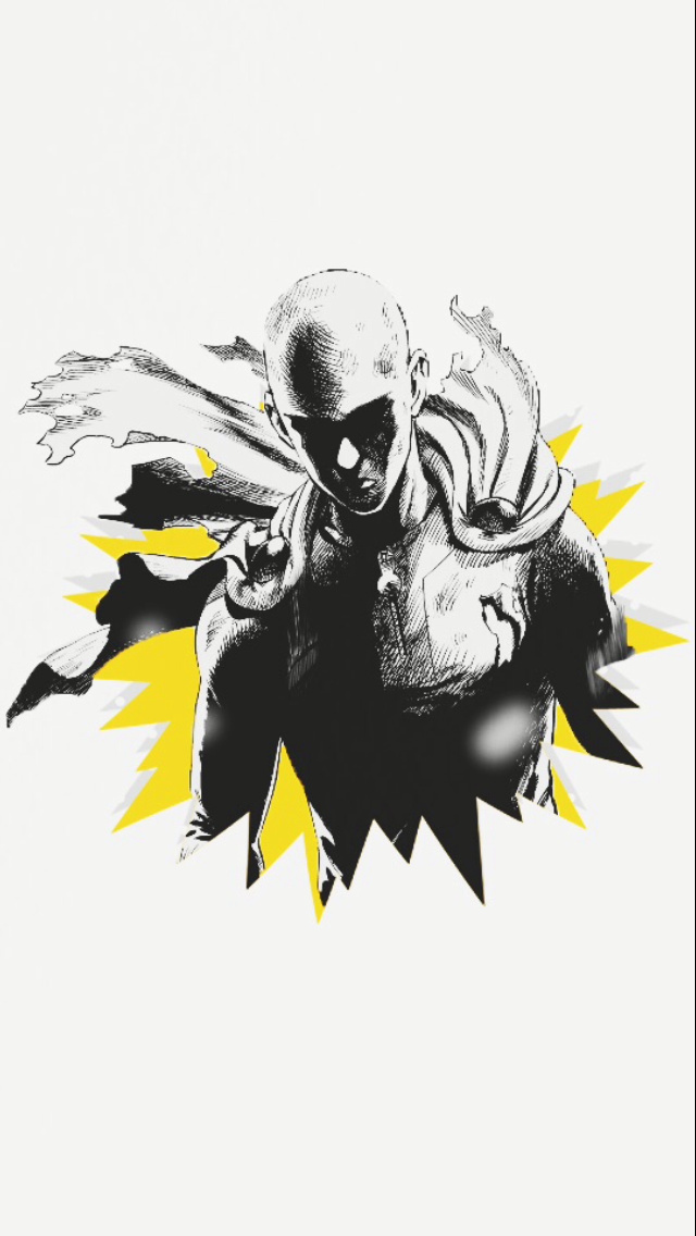 分享一组#一拳超人#手机壁纸，喜欢的转走。