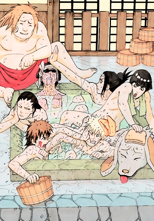 火影忍者美图分享 喜欢一群人，吵吵闹闹。