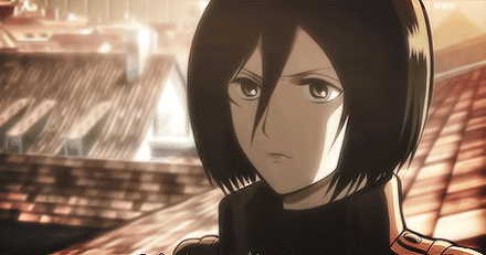 这个世界原本就是残酷的，但却又如此美丽。祝三笠2月10日生日快乐！！#进击的巨人#