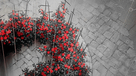 只愿世间风景千般万般熙攘过后，
字里行间，人我两忘，相对无言。