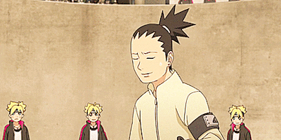 取了个又美又厉害的老婆，生了个跟自己一样聪明嫌麻烦的儿子，#鹿丸#才是人生赢家啊！！~[哈哈]