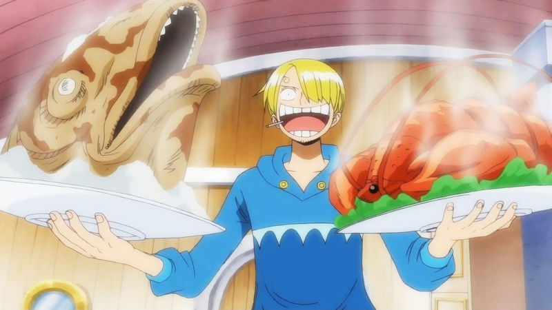 #草帽一伙#吃食要义：切记要快和防贼防盗防路飞！[笑cry]