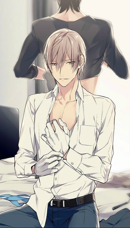 宝井理人大大画的各种插图。老流氓和小洁癖萌得不要不要的。_(┐「ε:)ﾉ