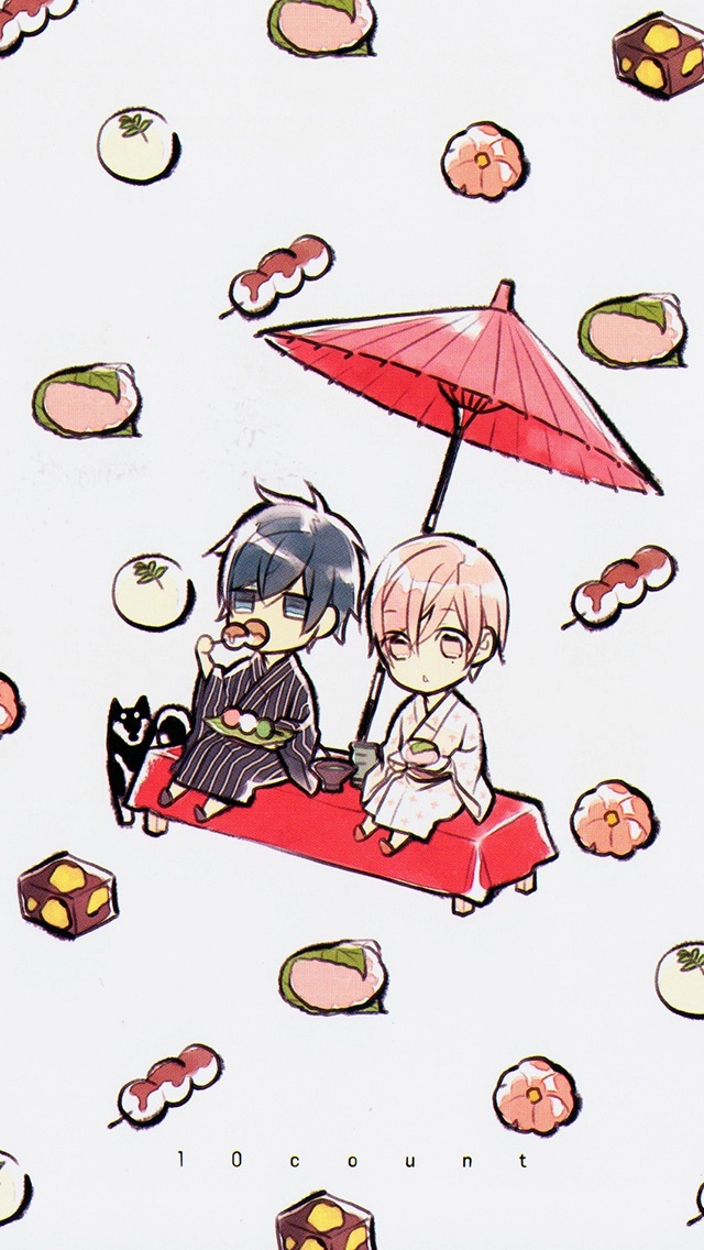 宝井理人大大画的各种插图。老流氓和小洁癖萌得不要不要的。_(┐「ε:)ﾉ