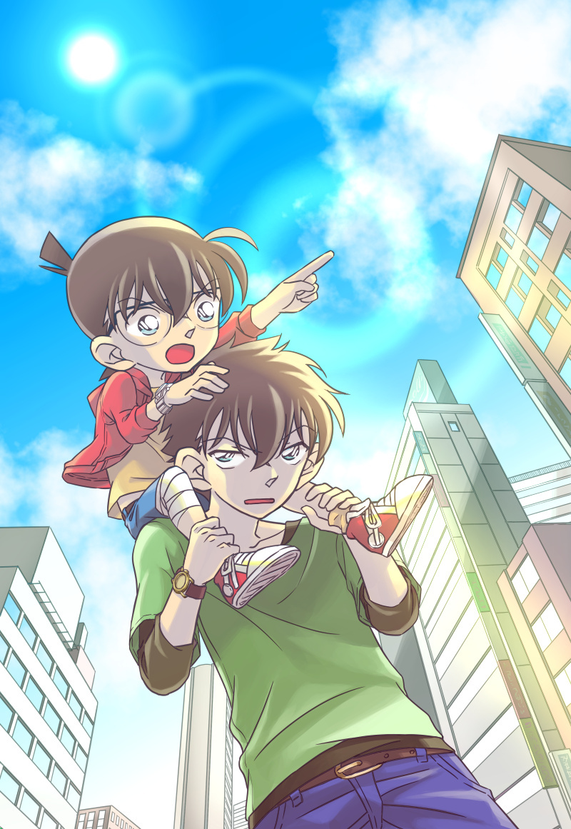 日本画师サハラ的名侦探柯南系列组图，超赞的画风。