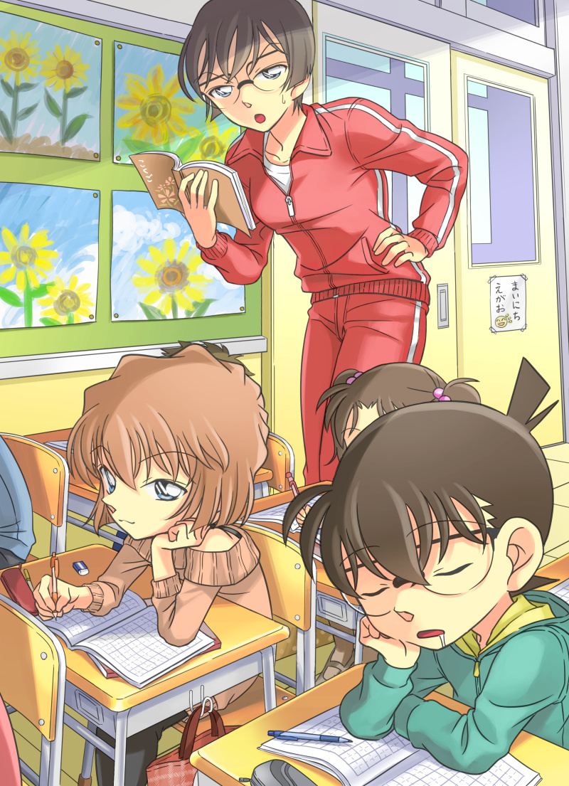 日本画师サハラ的名侦探柯南系列组图，超赞的画风。