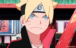 #火影忍者博人传# 我要走属于我自己的忍道。