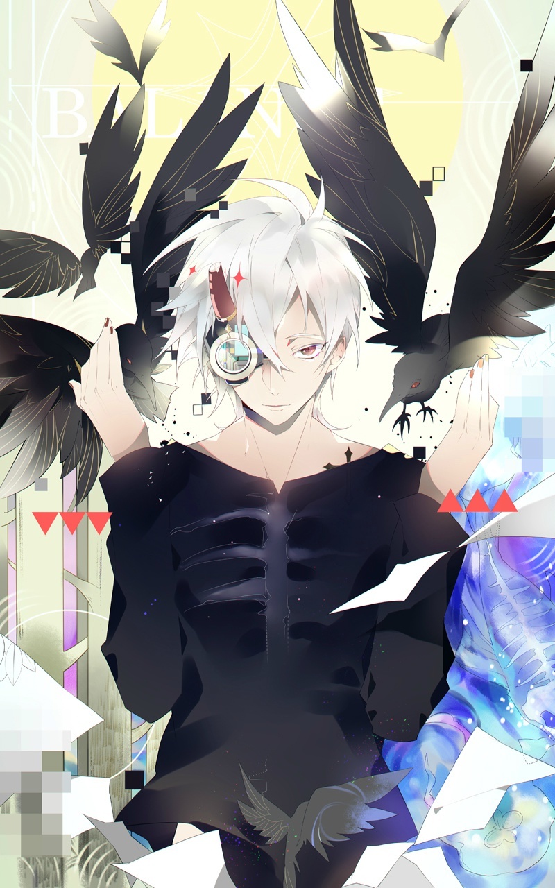 国人画师謖笔下的少年，画风好美。[花心]