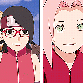 画面总是惊人的相似呢，火影制作组没有偷懒吧！[思考]