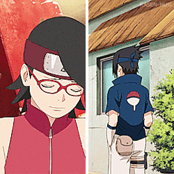 画面总是惊人的相似呢，火影制作组没有偷懒吧！[思考]