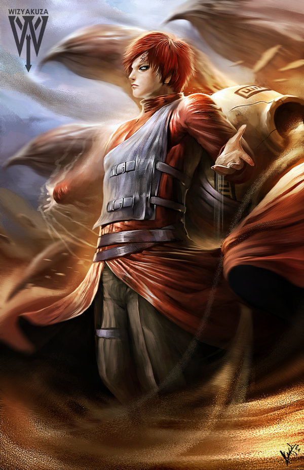 #每日分享#菲律宾插画师Wizyakuza笔下的动画人物作品，画风好帅啊！