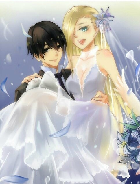 火影#同人#，好美的CP图，天天好虐[痛哭]