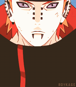 佩恩六道，酷[写轮眼][嘻嘻]