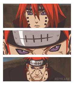 佩恩六道，酷[写轮眼][嘻嘻]