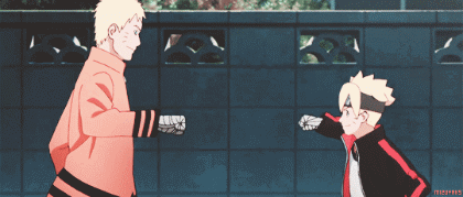 鸣人博人父子的日常[哈哈]