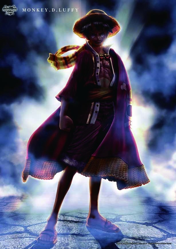 海贼王男神系列，喜欢这个风格吗？[思考][花心]