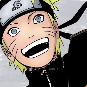 鸣人表情九连拍，关键是要有自信[写轮眼]