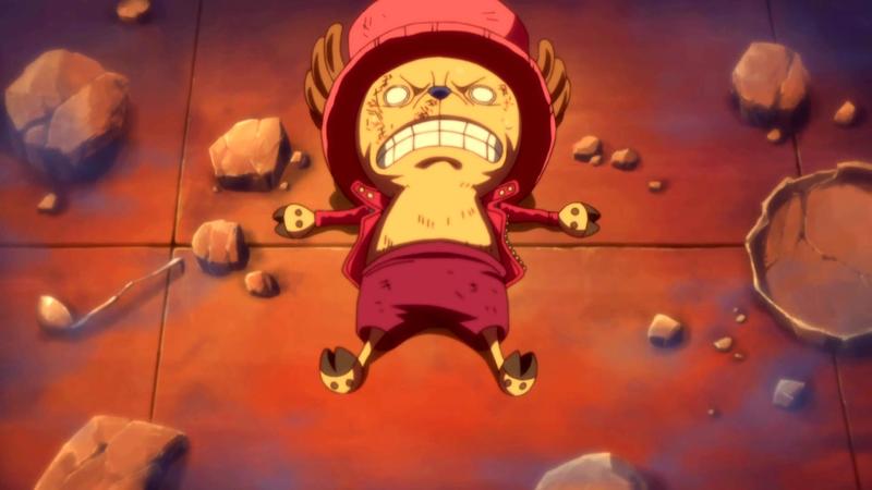 为了同伴，不惜牺牲自己——乔巴[痛哭]