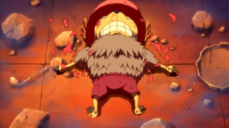 为了同伴，不惜牺牲自己——乔巴[痛哭]