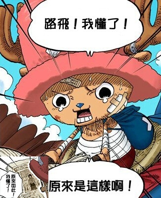 海贼王三天改两年经典场景#话语# 虽然有个男人还蛮迟钝的，但应该有办法吧！[思考][哈哈]