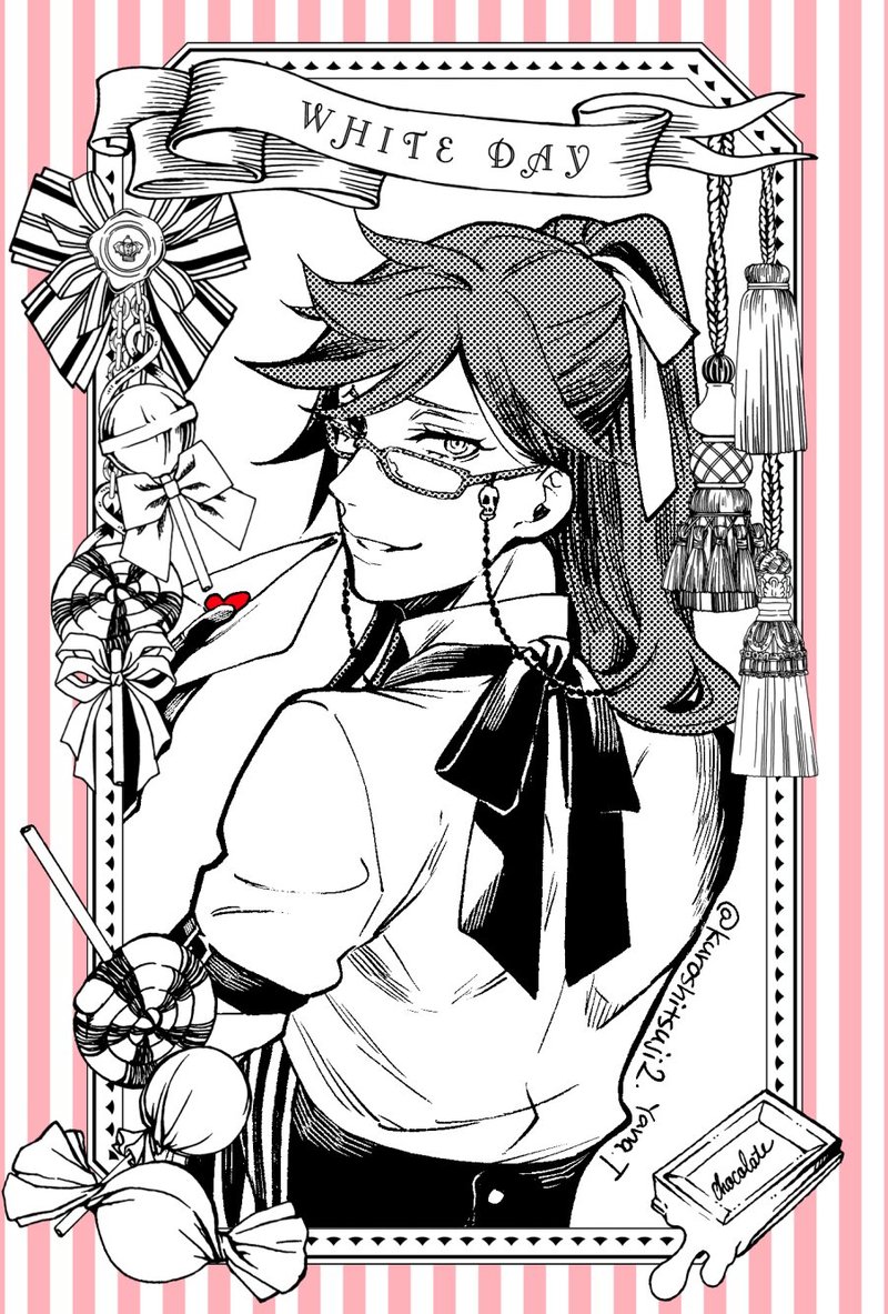 #黑执事#2016年白色情人节官方贺图[花心]
剧场版动画《豪华客船篇》2017年初春上映！[可怜]