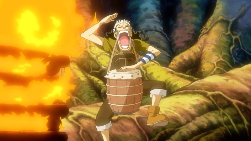 #草帽一伙#营火晚会，还有什么比Party跟开心的[哈哈]