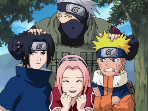 木叶小队合照，好温馨[可怜]